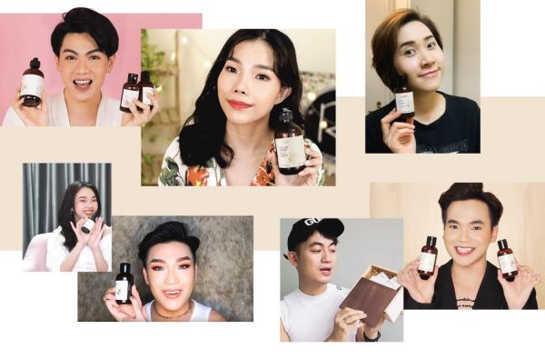Cocoon lựa chọn hợp tác với nhiều beauty blogger và KOL trong lĩnh vực skincare